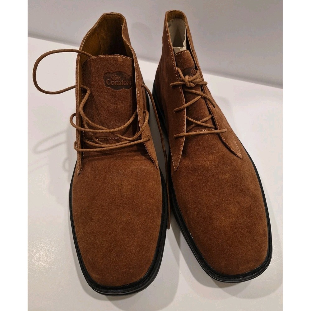 Dr Comfort Ruk Mens Therapeutic Diabetes Chukka Leather Boot #7930 Size 13M